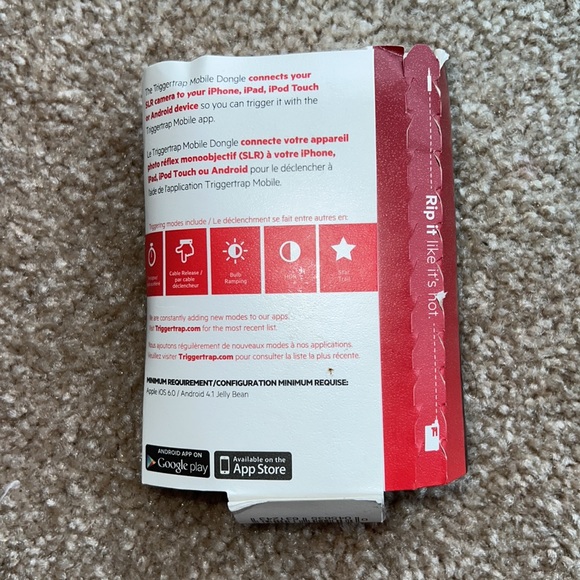 NWT Triggertrap Mobile Dongle for Nikon Cameras and Smartphones - Picture 3 of 6